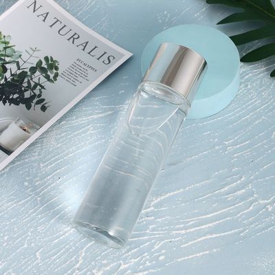 quality Chai mỹ phẩm thủy tinh Chai thủy tinh màu bạc sáng màu đỏ factory